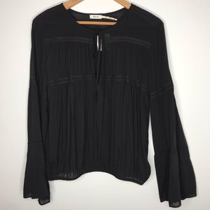 Urban Outfitters Black Long Sleeve Top